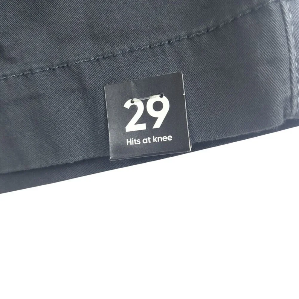 Urban Pipeline Superflex Shorts 29 Hits At The Knee Charcoal Gray Flat Front NWT